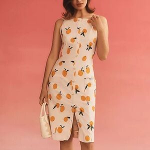 Maeve Anthropologie The Dylan Mierzwinski Colette Midi Dress NWT